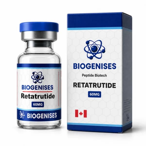 o que  retatrutide Retatrutide  Agonista Triplo GLP-1  GIP  Glucagon BIOGENESIS RETATRUTIDE 60MG 03 ML