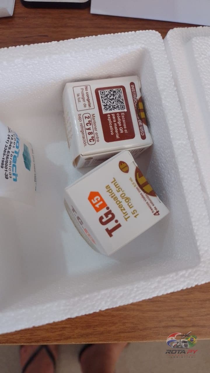 Cliente 1 recebendo pedido RotaPy
