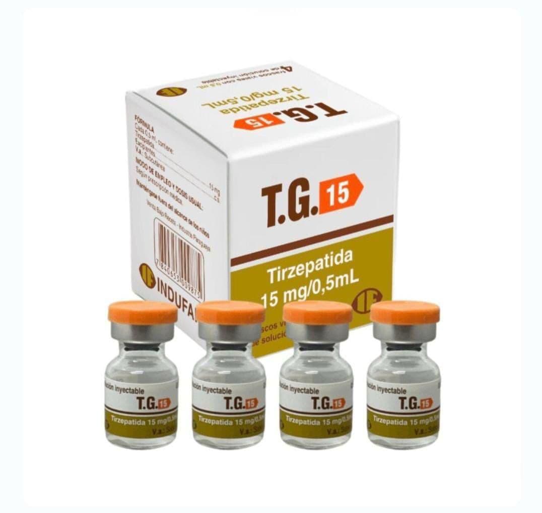 CAIXA TG 4 AMPOLAS ORIGINAL INDUFAR 60 MG - LOTE NOVO – Tirzepatida