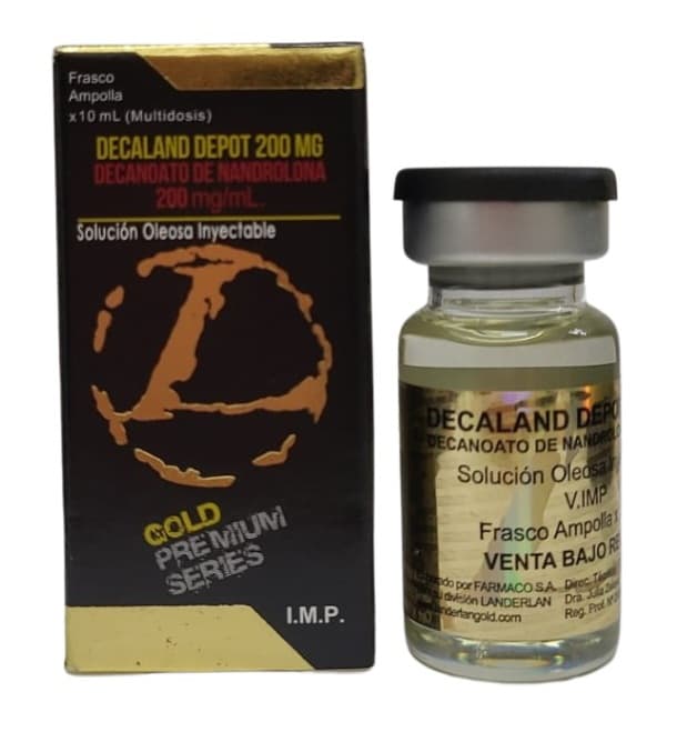 Decaland Depot Decanoato de Nandrolona 200mg 10ml -Gold Premium – Anabolizante