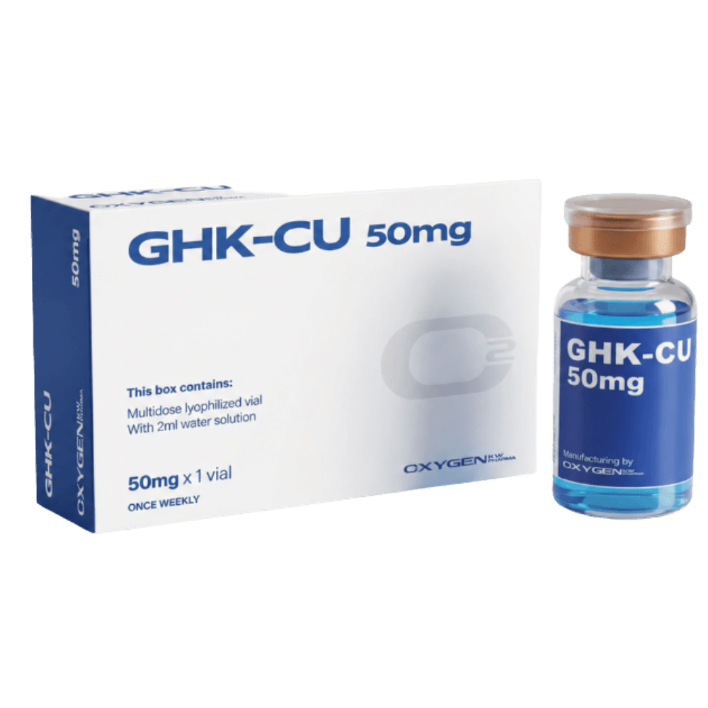 GHK-Cu 50mg Oxygen Pharma – Peptídeo