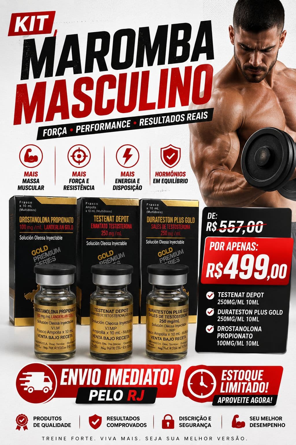 KIT MAROMBA MASCULINO – Anabolizante