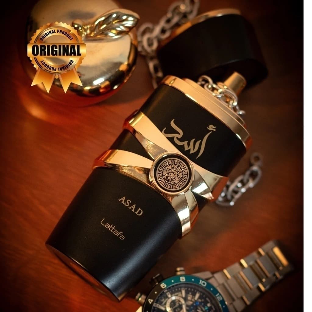 Lattafa Asad Black EDP 100ml – Perfumaria