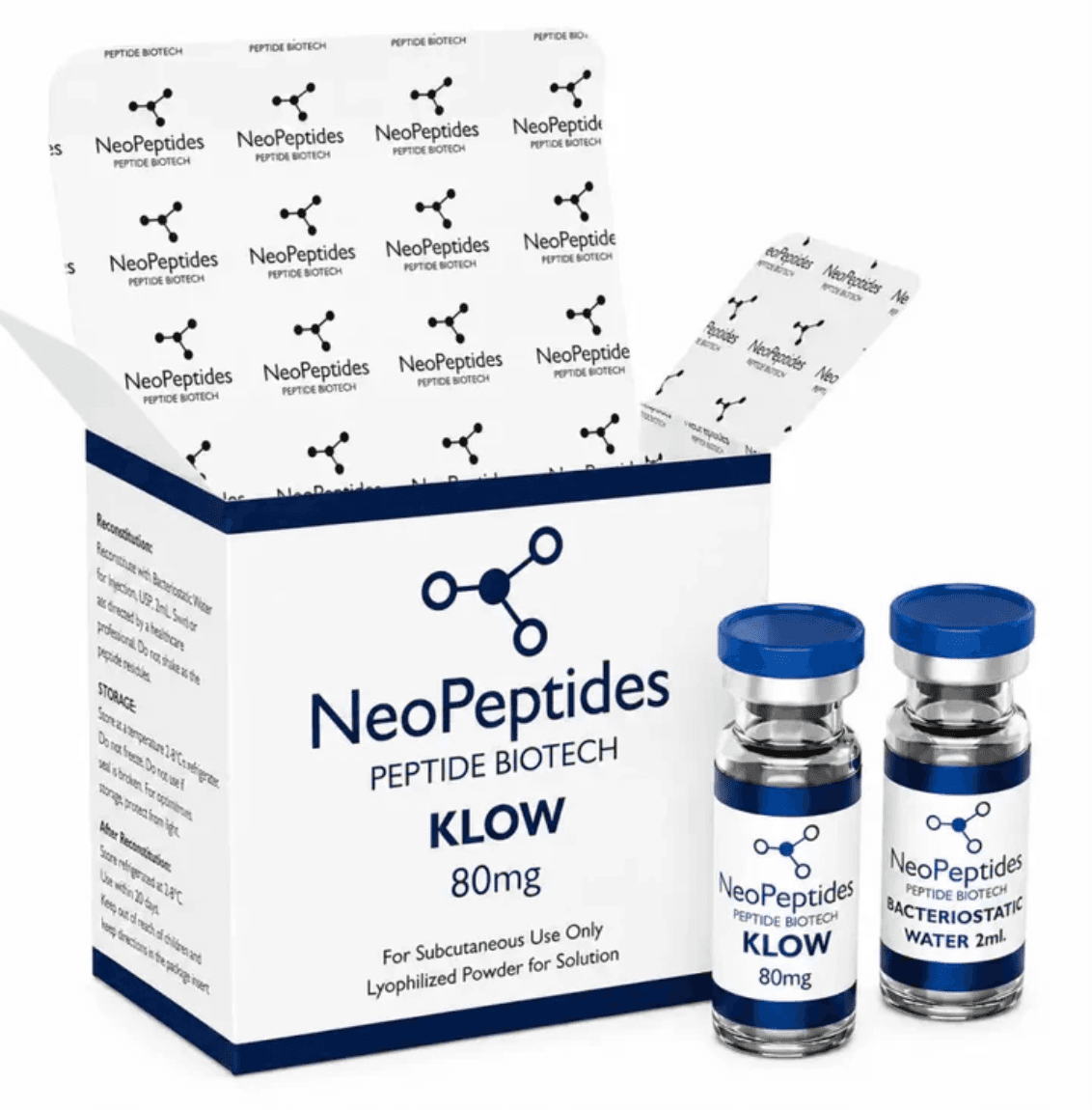 KLOW 80 MG C/ AGUA BACTERIOSTATICA - NEOPEPTIDES – Peptídeo