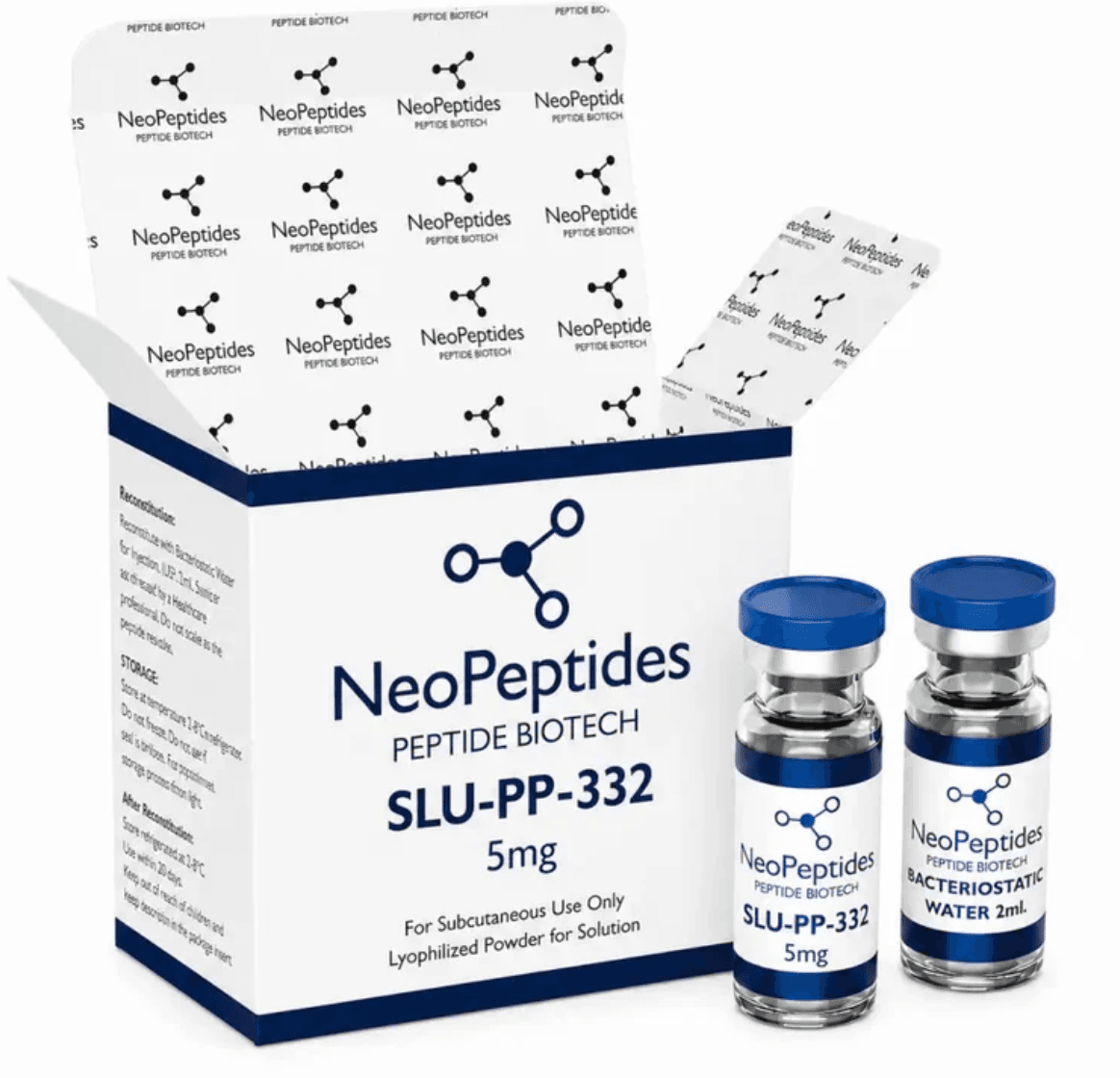 SLU-PP-332 5MG C/ AGUA BACTERIOSTATICA – Peptídeo