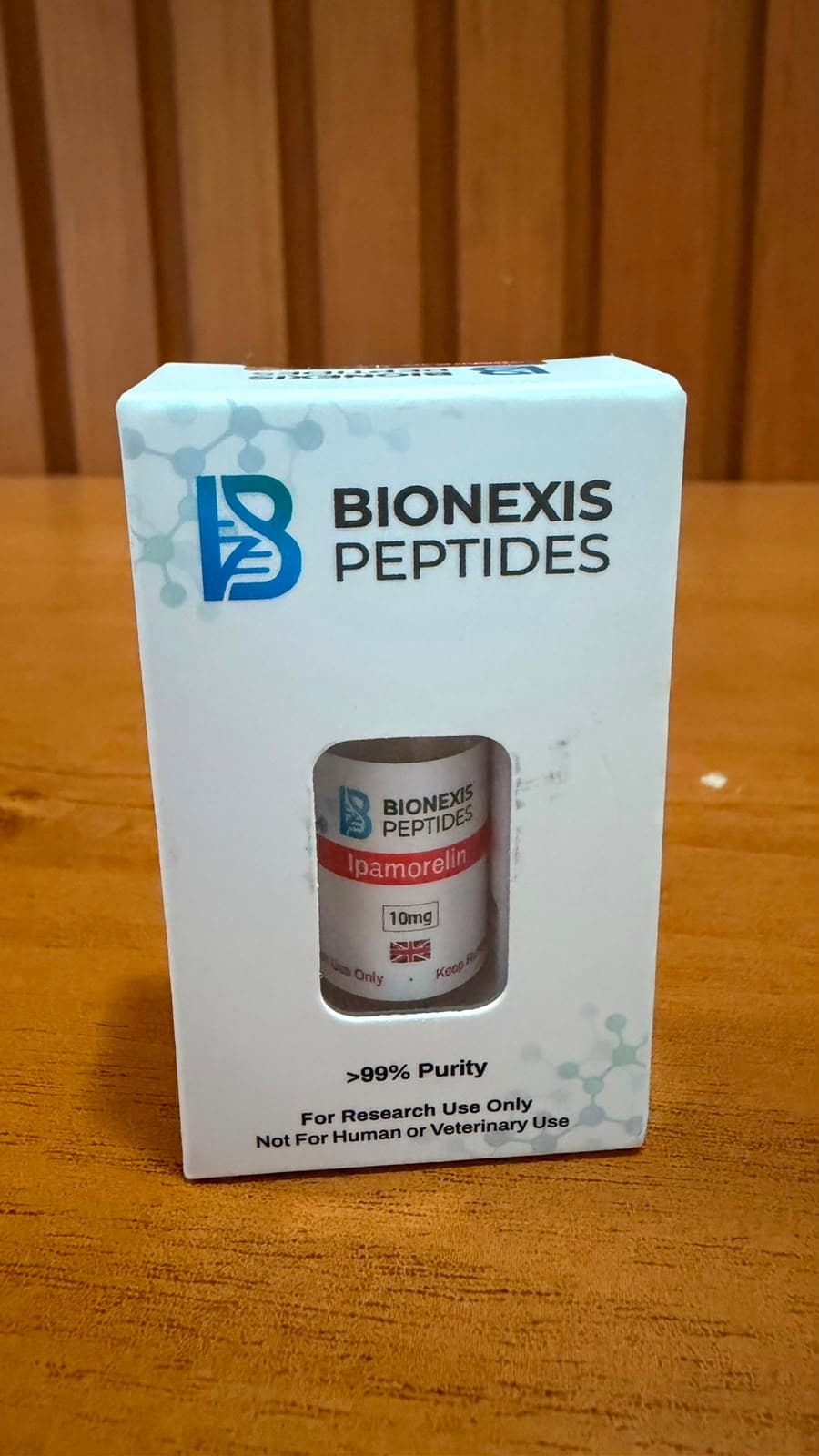 IPAMORELIN BIONEXIS PEPTIDES 10MG – Peptídeo