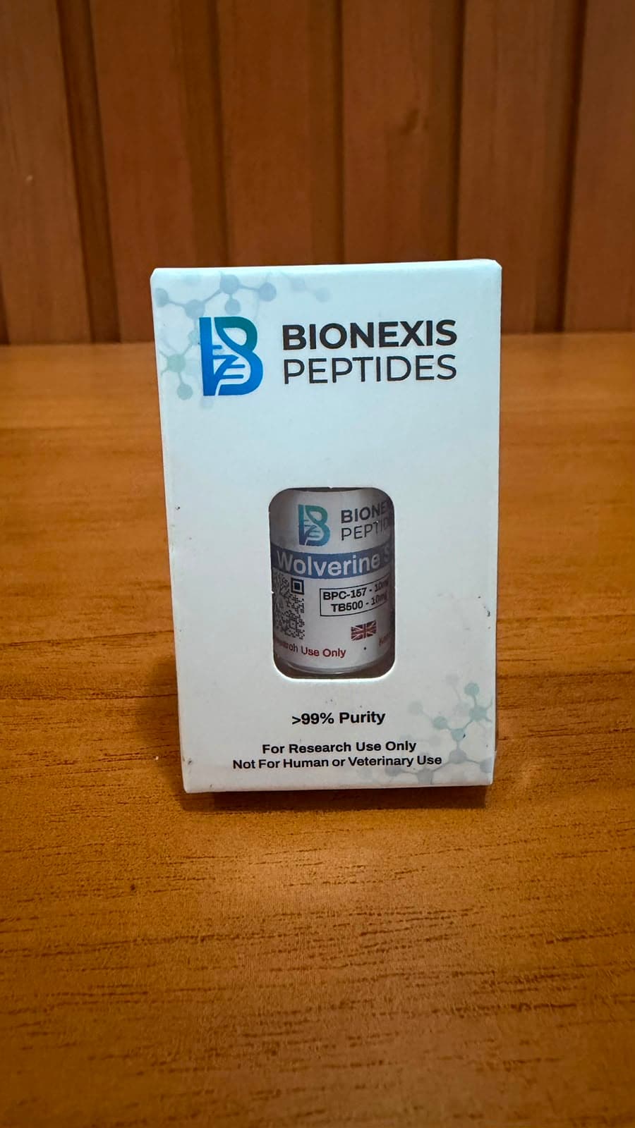 WOLVERINE BB20 - ( BPC157 + TB500) BIONEXIS 20MG – Peptídeo