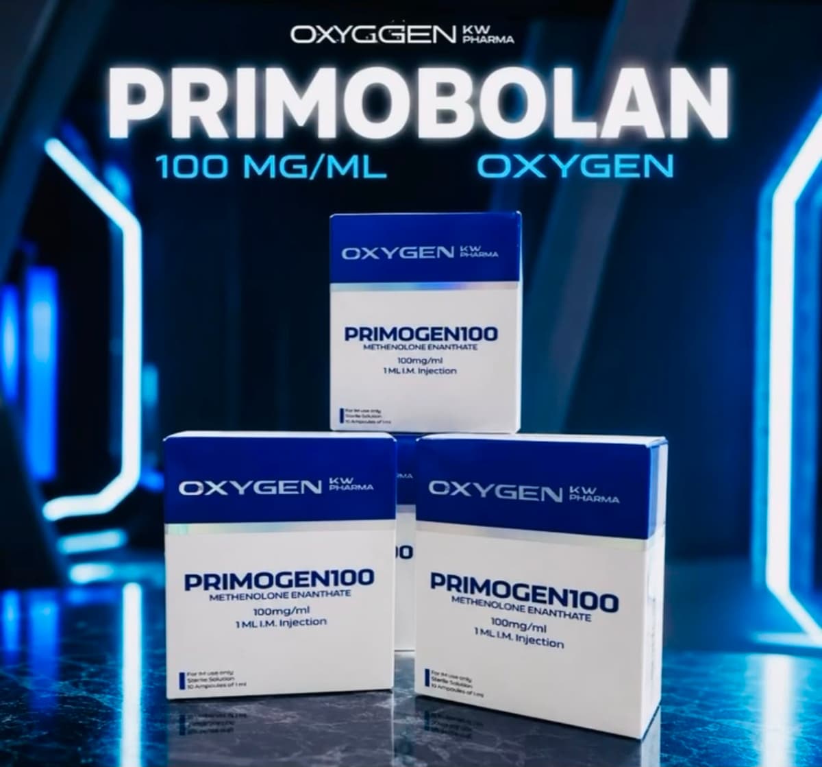 PRIMOBOLAN OXYGEN 10 AMPOLAS 1ML/100MG – Anabolizante