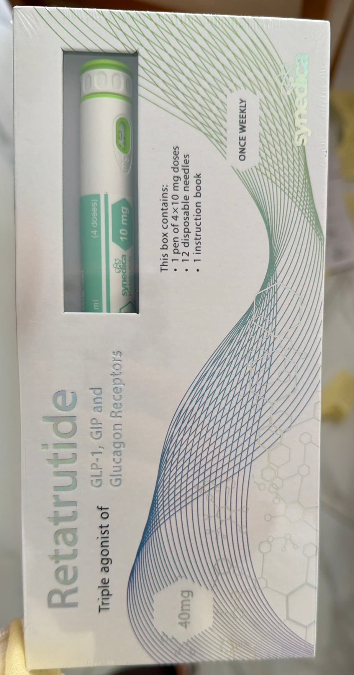 Retatrutida Synedica Branca - Pen – Tirzepatida
