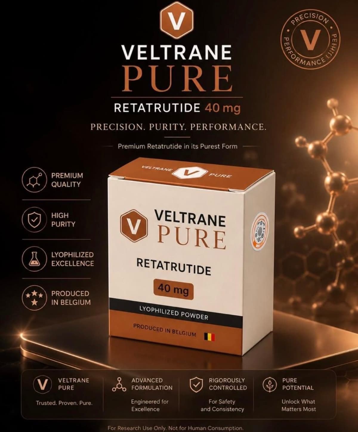 Retratutida Veltrane pure 40mg – Tirzepatida