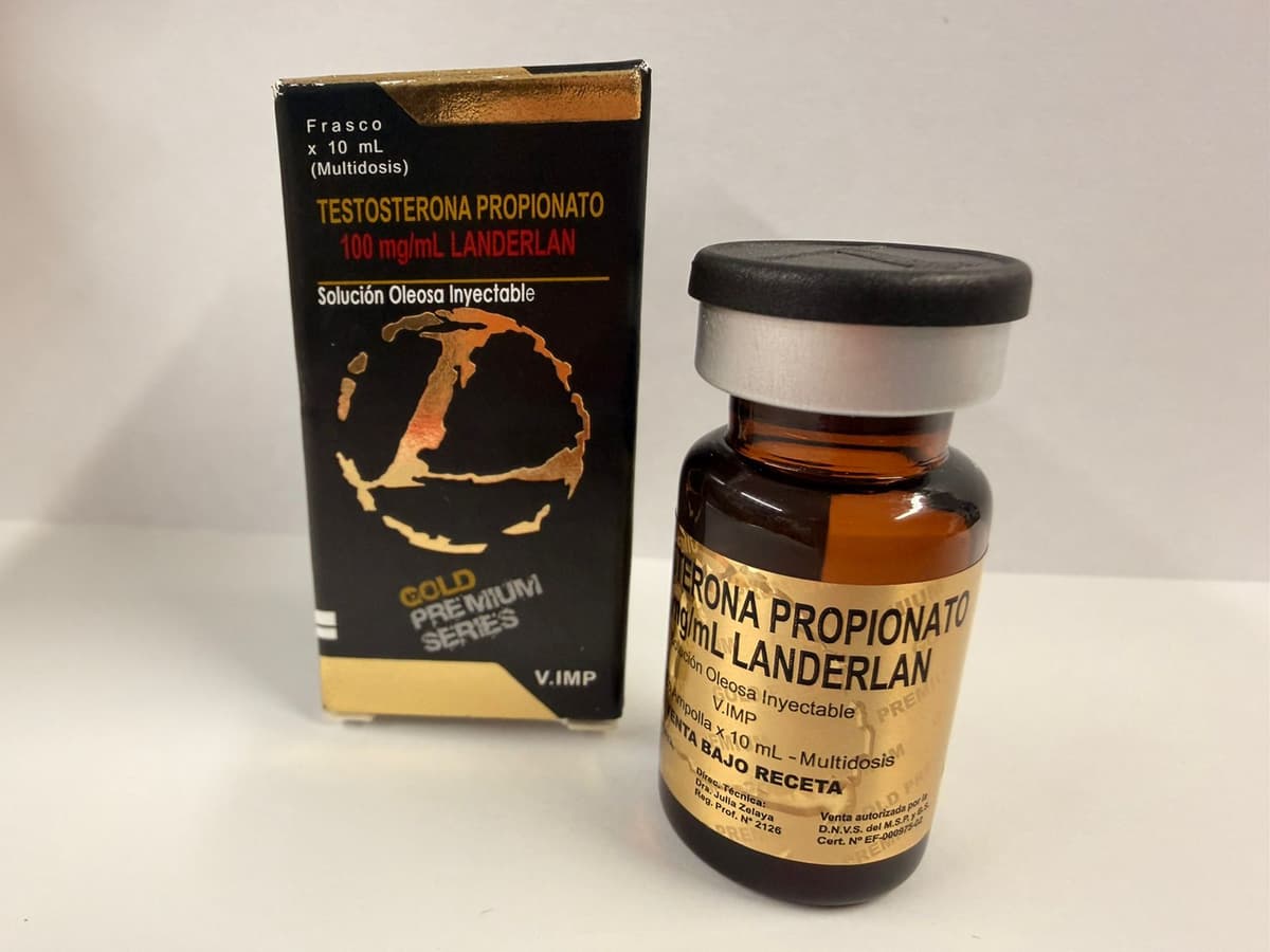 Testosterona Propionato 100 mg/mL - LANDERLAN – Anabolizante