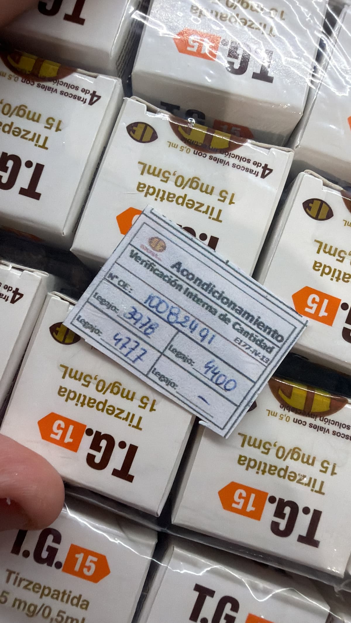 TG 15mg cx 4 ampolas – Tirzepatida