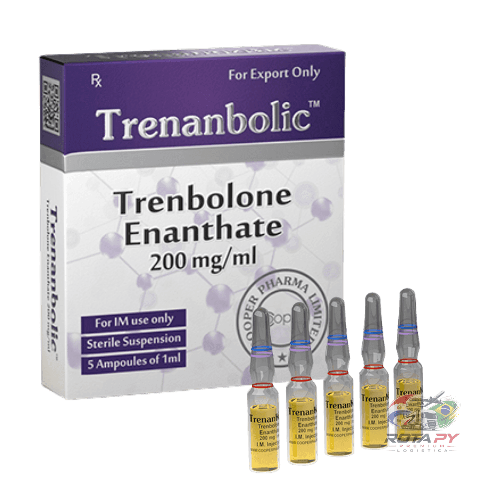 Trenanbolic Trembolona Enantato 200mg/ml – 5 Ampolas – Anabolizante