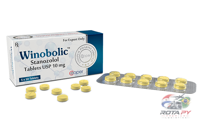 Winobolic Stanozolol 10mg – 50 Comprimidos – Anabolizante