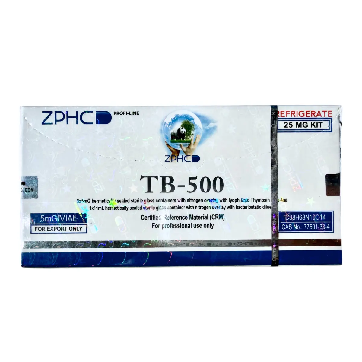 ZPHC TB-500 25mg (5 Vials x 5mg) – Peptídeo